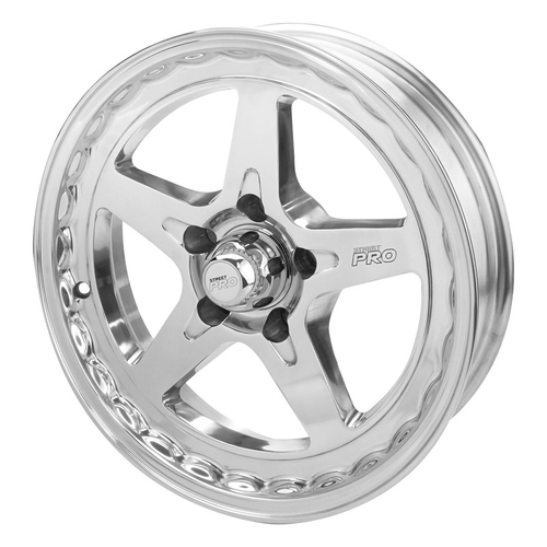 Street Pro ll Convo Pro Wheel Polished 17x4.5' For Holden For Chevrolet Bolt Circle 5 x 4.75' (-26) 1-3/4' Back Space