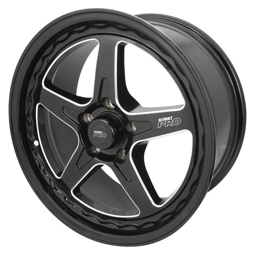 Street Pro ll XR6, XR8, Late Ford, Convo Pro Wheel Black 17x8 in. For Ford Falcon Bolt Circle 5 x 114.3mm (35) 5.875 in. Back Space